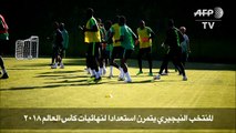 المنتخب النيجيري يتمرن استعدادا لنهائيات كأس العالم 2018