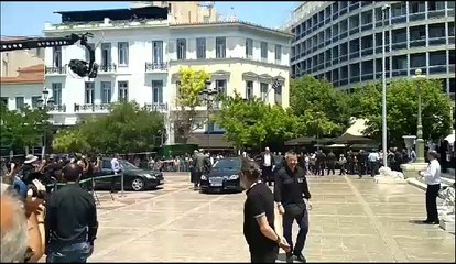 Άφιξη Δημήτρη Γιαννακόπουλου στη Μητρόπολη