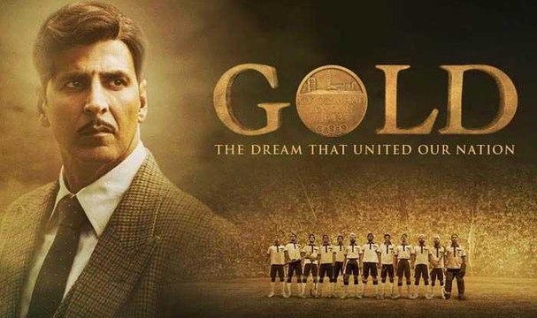 Akshay Kumar angry look on the new Gold poster