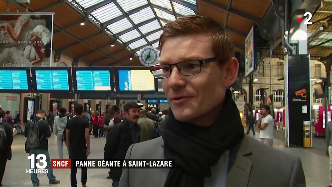 SNCF : la gare Saint-Lazare paralysée par une panne