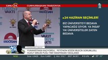 Cumhurbaşkanı Erdoğan'dan gençlere bir müjde daha