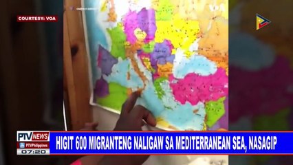 Higit 600 migranteng naligaw sa Mediterranean Sea, nasagip