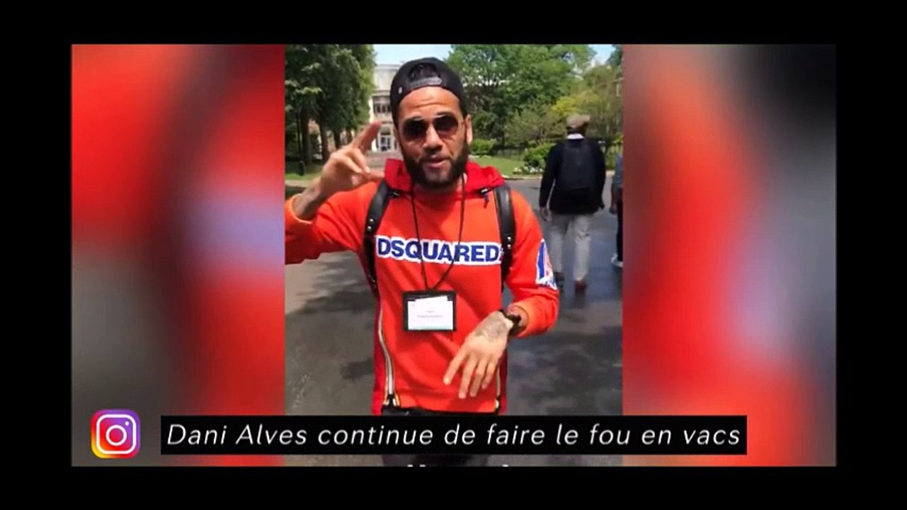 Dani Alves continue de faire le fou en vacances, Alphone Areola profite de son repos