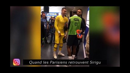 Les Parisiens retrouvent Sirigu, Adil Rami présente son ancien garage