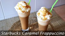 Starbucks Caramel Frappuccino - How to Make a Homemade Frappuccino