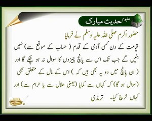 5 Cheezen Sunnat-e-Nabvi | Deen Islam | Hadees | HD Video