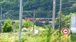 des trains qui passent - BRIGUE ( BRIG )  - SUISSE - CFF - BLS - M.G.B.