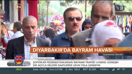 Diyarbakır'da bayram havası var