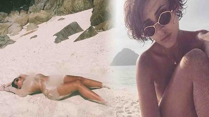 Mandana Karimi 's TOPLESS photo in Malaysia goes Viral। FilmiBeat