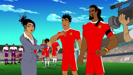 Supa Strikas - S02E14 - Świetlane buty