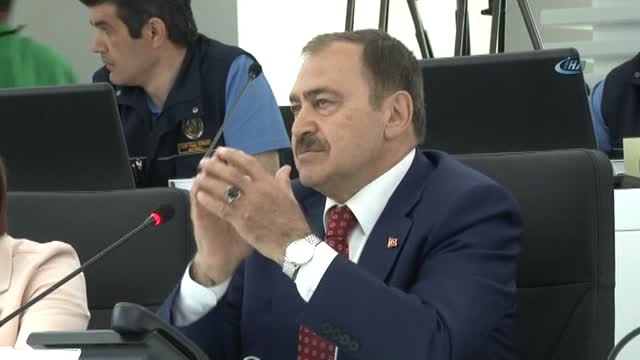 Bakan Eroğlu, Acil Durum Yönetim Merkezi'nin Tanıtımını Yaptı
