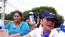 Avanza inmensa caravana Azul y Blanco por barrios de Managua, exigiendo la salida del poder de Daniel Ortega