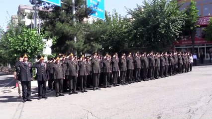 Jandarmanın kuruluş yıl dönümü Siirt semalarında kutlandı