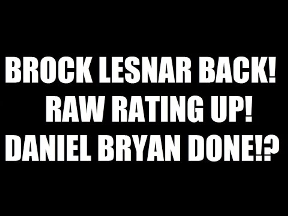 Do TV Ratings Matter? Brock Lesnar Returns! Daily Squash 422