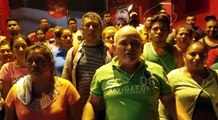 Comerciantes del mercado Ernesto Fernández de Masaya resguardan ese centro de compras  para evitar saqueos y anuncian que mañana estará abriendo sus puertas.I