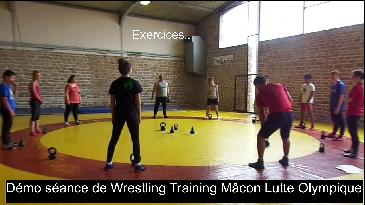 Démo séance découverte de wrestling training