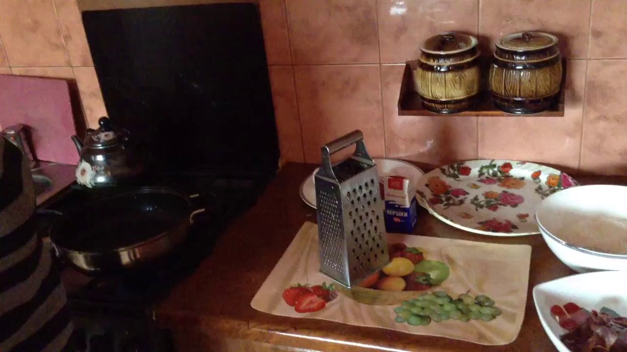 Бефстроганов на деруне очень вкусный и простой  домашний рецепт