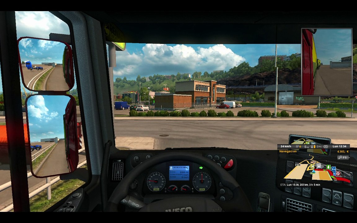 Viaje con doble remolque - Euro Truck Simulator 2