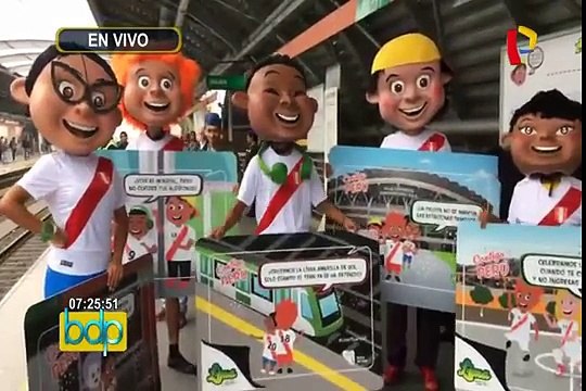 San Borja: Metro de Lima lanza tarjetas con motivos mundialistas