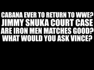 Colt Cabana in WWE? What Would you Ask Vince McMahon? Jimmy Snuka!
