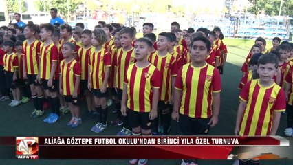 Aliağa Göztepe Futbol Okulu’ndan Birinci Yıla Özel Turnuva