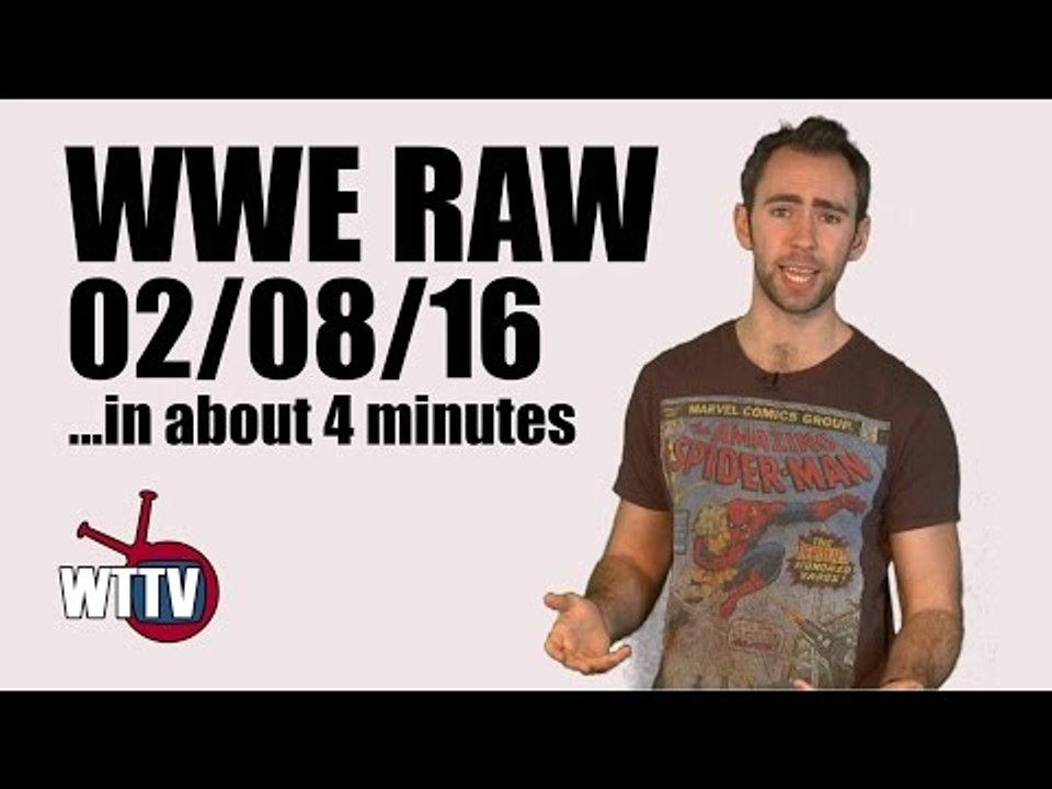 WWE RAW 02/08/2016 review ...in about 4 minutes - Bryan retires and Dudleys shock