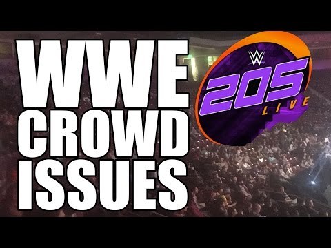 Footage WWE DOESN'T Want You To See! Half-Empty Smackdown Crowd Being Moved For 205 Live!