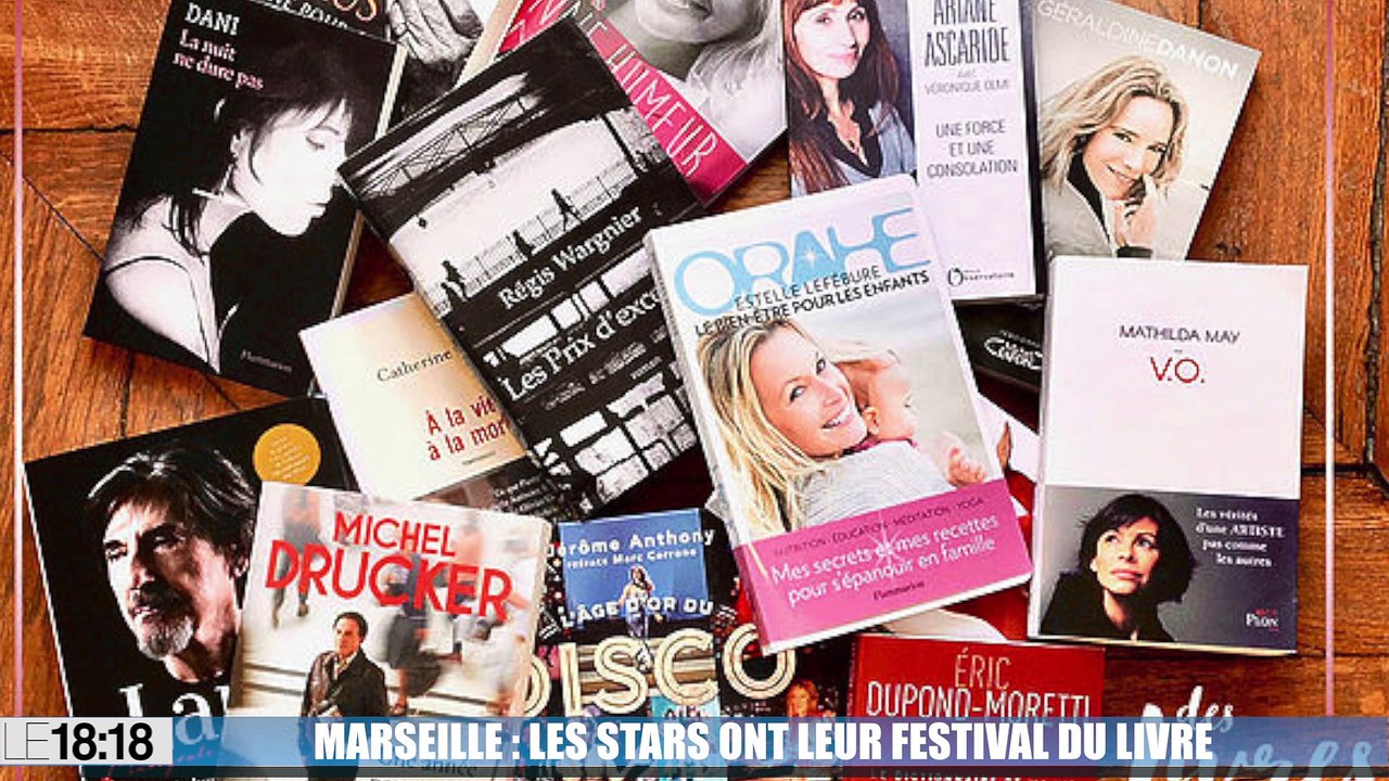 Marseille : les célébrités ont leur festival du livre