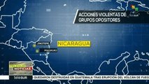 Nicaragua: grupos opositores toman rehenes en Mulukukú