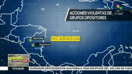 Nicaragua: grupos opositores toman rehenes en Mulukukú