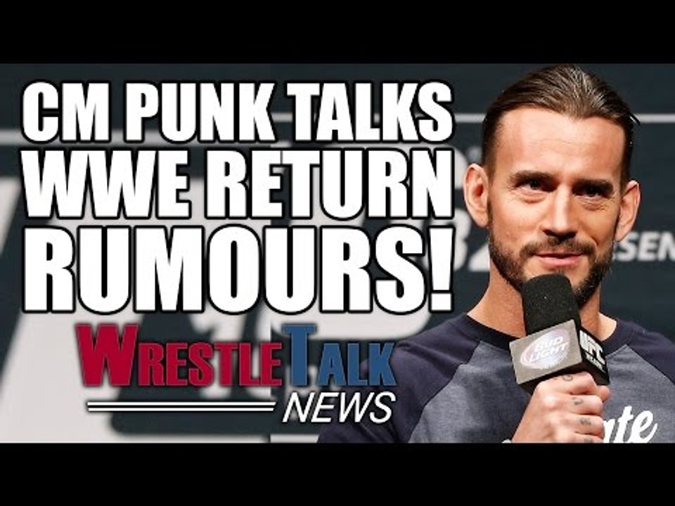 CM Punk Talks WWE Return Rumors & UFC Future! Conor McGregor Wrestling In WWE? | WrestleTalk News