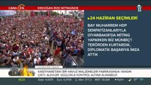 Erdoğan Rize mitinginde