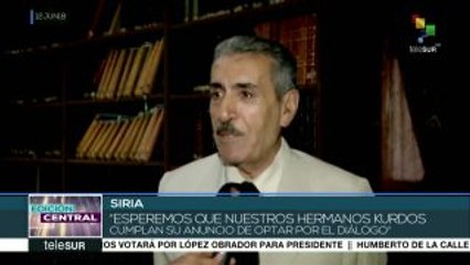 Siria: fuerzas kurdas aceptan invitación al diálogo nacional