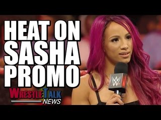 Backstage WWE Heat On Sasha Banks Raw Promo! | WrestleTalk News