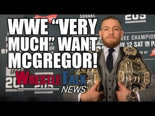Triple H Shows Up At UFC! WWE “Very Much” Want Conor McGregor! | WrestleTalk News
