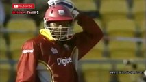 Shane Bond Take the Wicket of Chris Gayle Ist ODI at Wellington in 2006