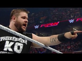 Kevin Owens Insults 'Grandpa' At WWE Live Event Footage!