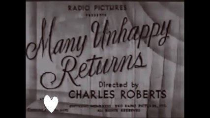 Many Unhappy Returns (1937) Ford Sterling, Barbara Pepper, Velma Wayne, Richard Lane