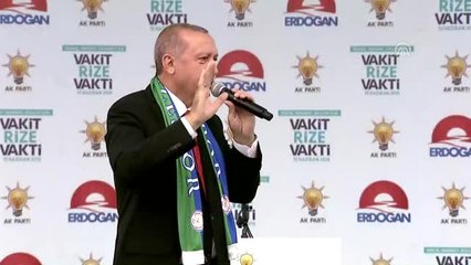 Cumhurbaşkanı Erdoğan: "(Ovit Tüneli) Türkiye'yi Bir Hayaliyle Daha Buluşturduk"