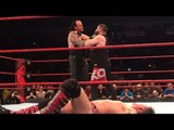 Undertaker Chokeslamming Chris Jericho & Kevin Owens After WWE Raw, Jan. 9, 2017 Footage!