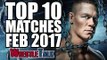 Top 10 Wrestling Matches Of February 2017 - WWE, New Japan, ROH... | WrestleTalk