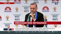 Cumhurbaşkanı Erdoğan Rize mitinginde konuştu (13 Haziran 2018)