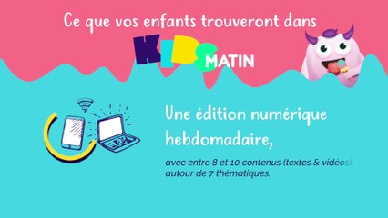 On vous dévoile le contenu de Kids-Matin, le prochain média pour les enfants de Nice-Matin