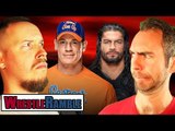 Is Roman Reigns vs. John Cena STALE?! WWE Raw Vs. Smackdown, Sept. 11 & 12, 2017 | WrestleRamble