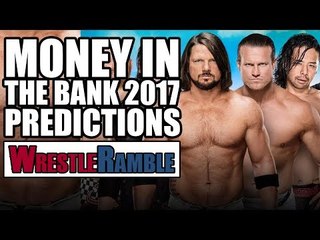 WWE Money In The Bank 2017 Predictions! Kenny Omega Vs Kazuchika Okada II Reactions! | WrestleRamble