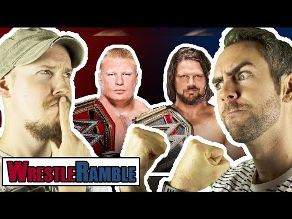 WWE Survivor Series 2017 Predictions! Brock Lesnar vs. AJ Styles!