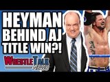 Roman Reigns Cleared For WWE RETURN! AJ Styles WWE Title Win! | WrestleTalk News Nov. 2017