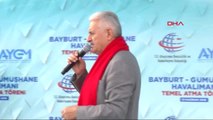 Gümüşhane -Başbakan Yıldırım Gümüşhane -Bayburt Havalimanı Temel Atma Töreninde Konuştu -2