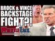 Brock Lesnar & Vince McMahon BACKSTAGE FIGHT After WWE WrestleMania 34? | WrestleTalk News Apr. 2018
