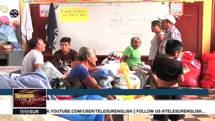 Guatemala Shelter Victims Lack Food, Worry About Health